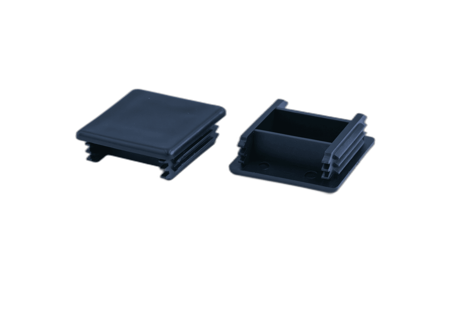 Channel End Cap-41x41 (Black)