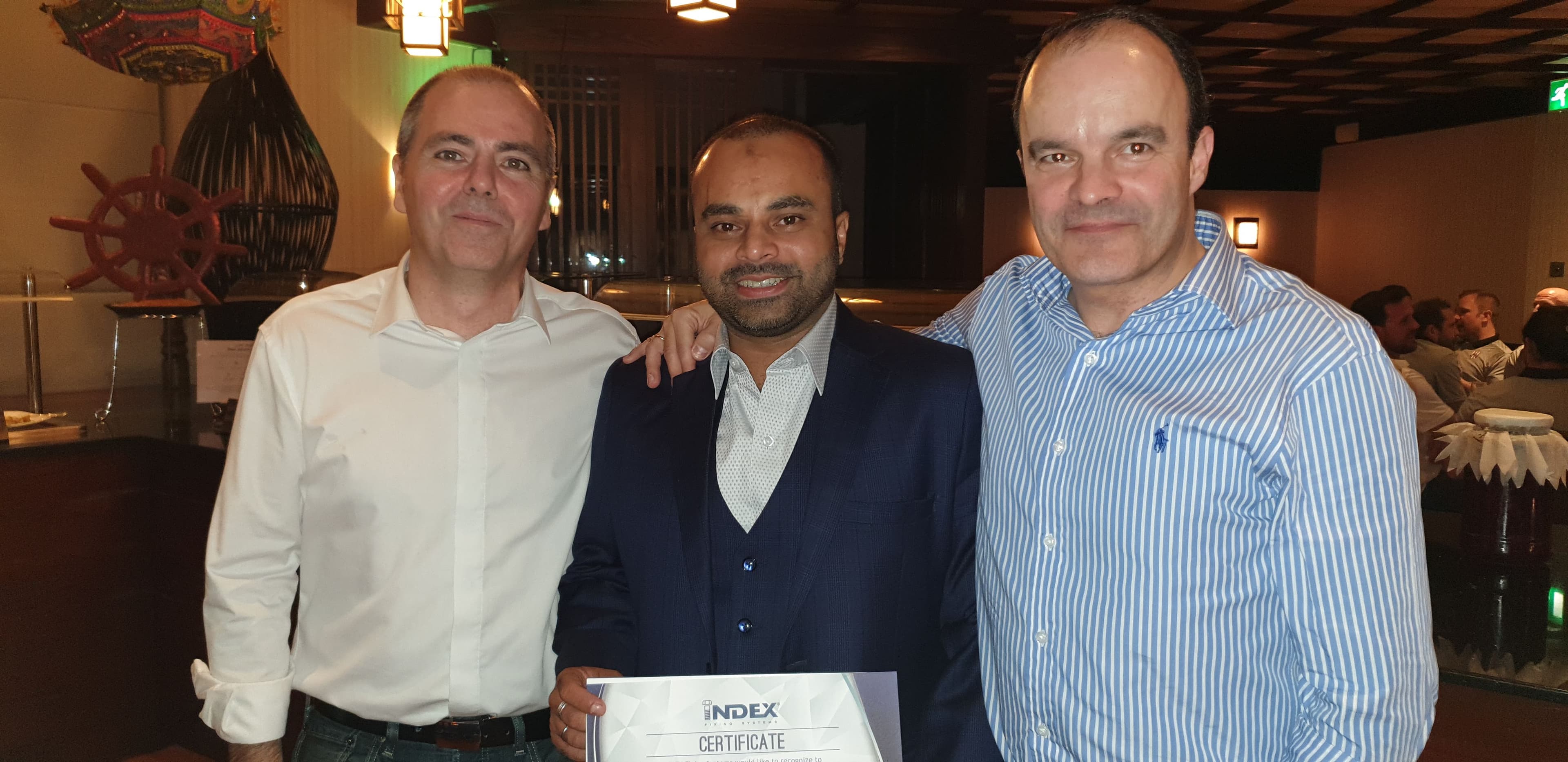 INDEX Fixings - Best Partnership Award